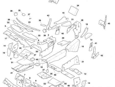 Photo of Insulation quarter panel front side LH AD33 L27747…