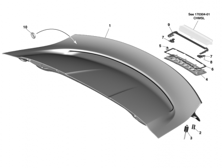 Photo of Decklid Assembly ED33 L40110…