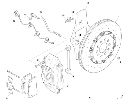 Photo of BRAKE DISCS PADS SET BEDDED REAR CD33 2D258…