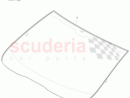 Photo of Glass Assy Front Windshield Antenna AD43 F03102…