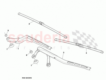 Photo of ARM ASSEMBLY PASSENGER DG43 17527…