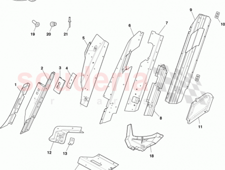 Photo of Reinforcement Rear St Blt Ret Mounting GOAD43 A243B13…