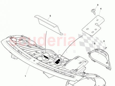 Photo of Instrument Panel Trimmed RHD AD43 04304…