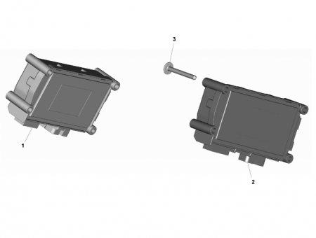 Photo of Module Electronic Door Control Drivers DG43 14C235…
