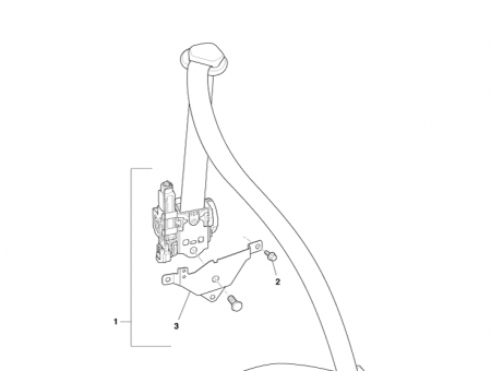 Photo of Seatbelt Assembly RH 8G43 611B69…