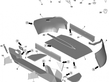 Photo of Floor Bracket LH CD33 17B049…