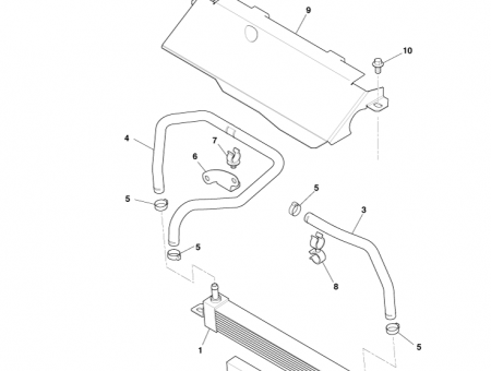 Photo of Cooler bracket assy Differential 9D33 7869…