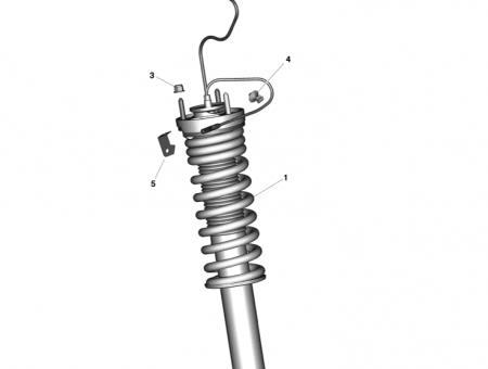 Photo of SPRING DAMPER ASSEMBLY REAR HD33 18W002…