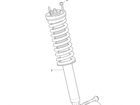 Photo of Spring and Damper Assembly Rear Volante AG43 18W002…