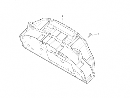 Photo of Driver information module ROW 8D33 10849…