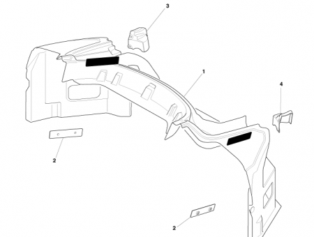 Photo of Front surround trunk lid 8G43 C45108…