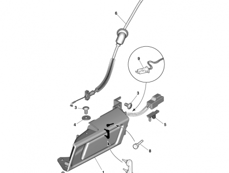 Photo of HANDLE MECHANISM RH CD33 22614…