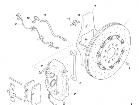 Photo of Hose assy brake rear 6G33 2282…