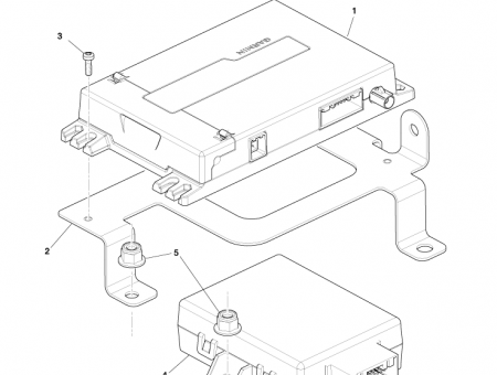Photo of Bracket Garmin Nav Unit CG43 10E887…