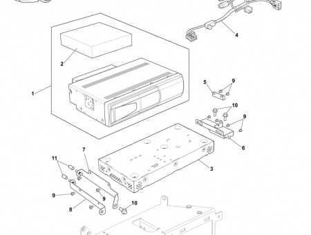 Photo of Link Assembly CD Changer GD43 9137…