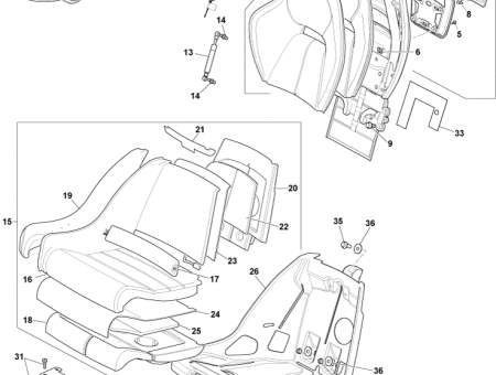 Photo of Latch assy rear seat LH AD43 A61391…