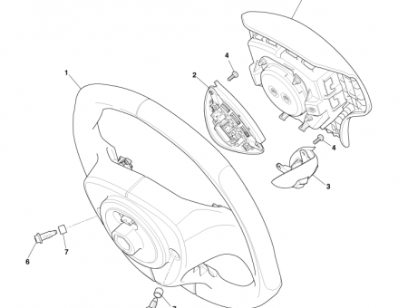 Photo of Steering Wheel with Bluetooth and Cruise FD33 3600…