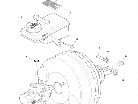 Photo of BOOSTER ASSEMBLY ED23 2005…