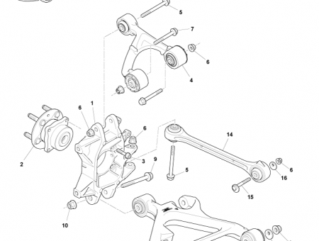 Photo of ARM BUSH ASSEMBLY UPPER FD43 5K743…