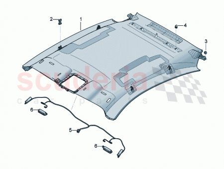 Photo of moulded headlining alcantara D 23 01 2022…