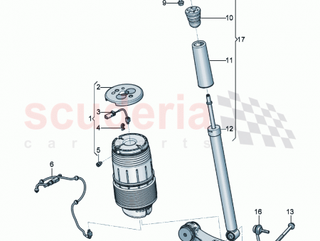 Photo of Gas shock absorber F 3S L 080 768…
