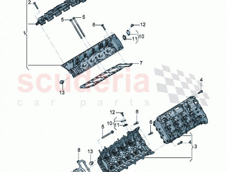 Photo of Complete cylinder head Contains cylinder head cover 1…