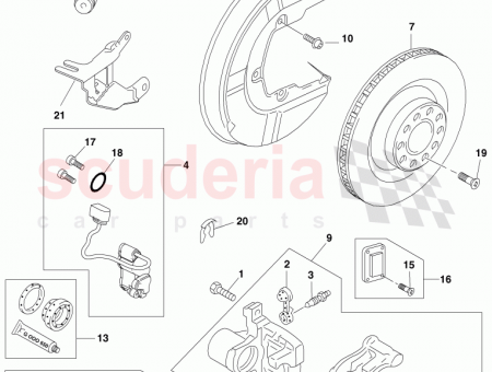 Photo of SET BRAKE PADS WITH WEAR INDICATOR…