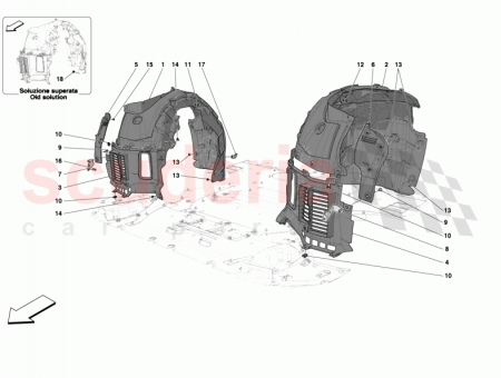 Photo of COMPL FRONT SECTION OF LH FRONT WHEELHOUSE…