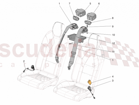 Photo of SEAT BELT RETRACTOR BRACKET…