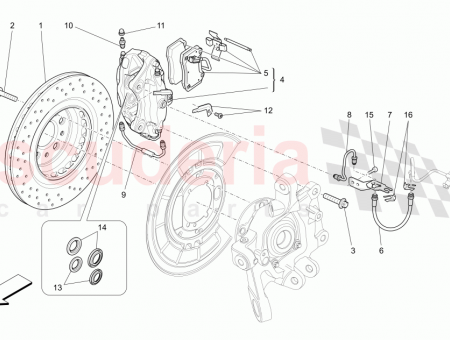Photo of Rear Brake Pads Kit…