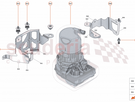 Photo of BRKT PUMP POWER STEERING…
