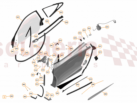 Photo of Door Inner Filler Block Assy RH…