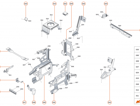 Photo of BRACKET DISPLAY ECU LH…