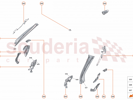 Photo of ASSY END CAP TWEETER POD HL LH…