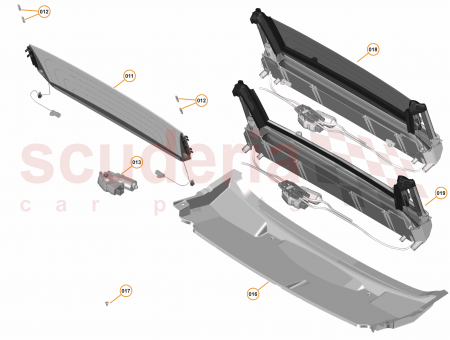 Photo of Drip Tray Roof Stowage Compartment…