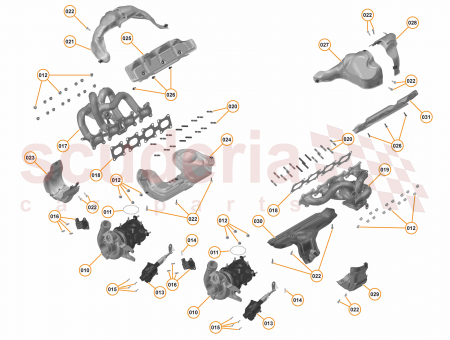 Photo of HEATSHIELD EXHAUST MANIFOLD LOWER RH…