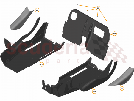 Photo of TRIM PANEL BULKHEAD REAR LEATHER US…