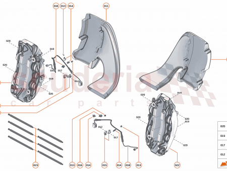 Photo of FR CALIPER BRAKE DUCT RH…