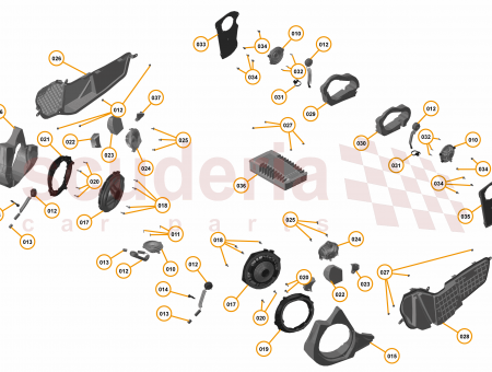 Photo of BRACKET SPEAKER REAR LH…