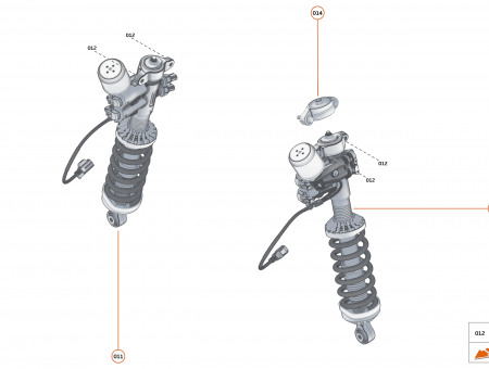 Photo of TOP MOUNT ACTUATOR KIT REAR…