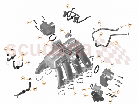 Photo of Vacuum Hose Vacuum Tank Engine LH…