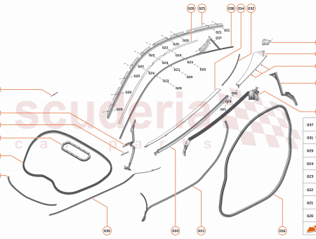 Photo of SEAL D POST TO BODYSIDE LH…