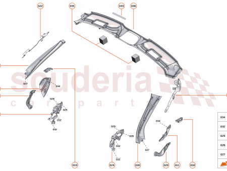 Photo of ASSY HEADER TRIM PANEL CMPLT SPIDER…
