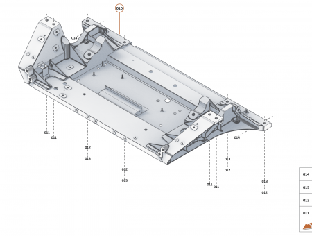 Photo of ASSY FRONT SUBFRAME…