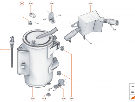 Photo of BRACKET OIL TANK UPPER…