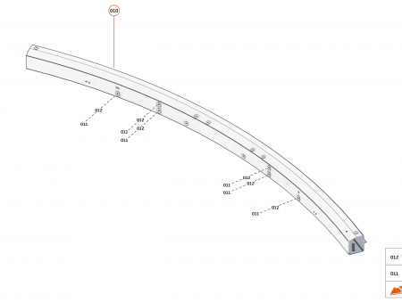Photo of ASSY BMPR BEAM ENERGY SYSTEM REAR…
