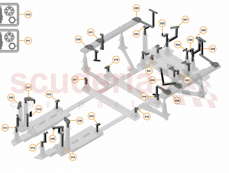 Photo of Celette Fender Front LH Tool 2118 7051…