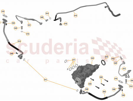 Photo of Pipe Hose Turbocharger Coolant Feed Assy LH…