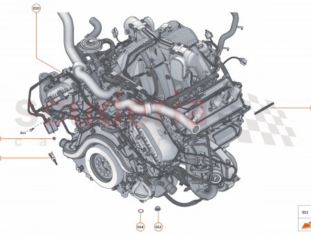 Photo of ENGINE V8 4 0L ISG BOF…