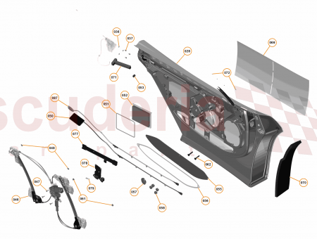 Photo of Bracket Reinforcement Waist Belt Upper Front RH…